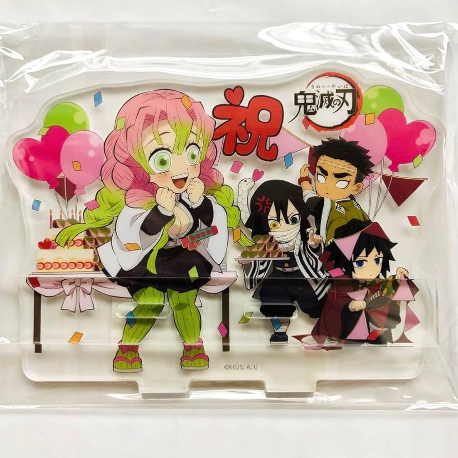 鬼滅の刃 甘露寺蜜璃 バースデー 誕生祭 立体アクリルスタンド